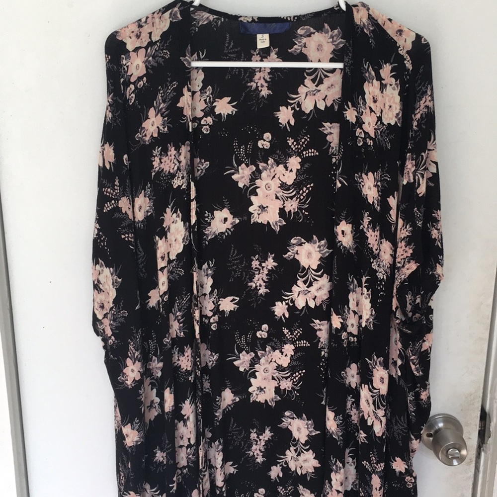 floral kimono